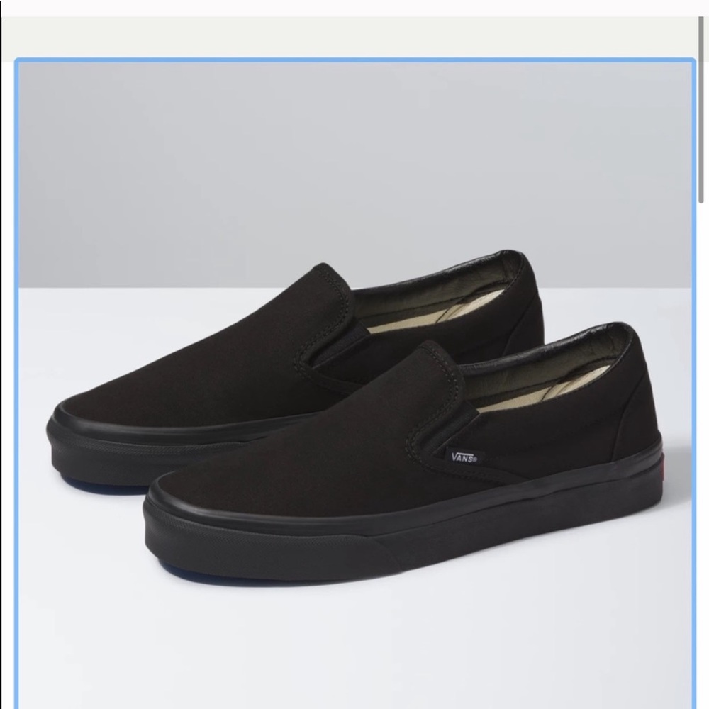 black vans.